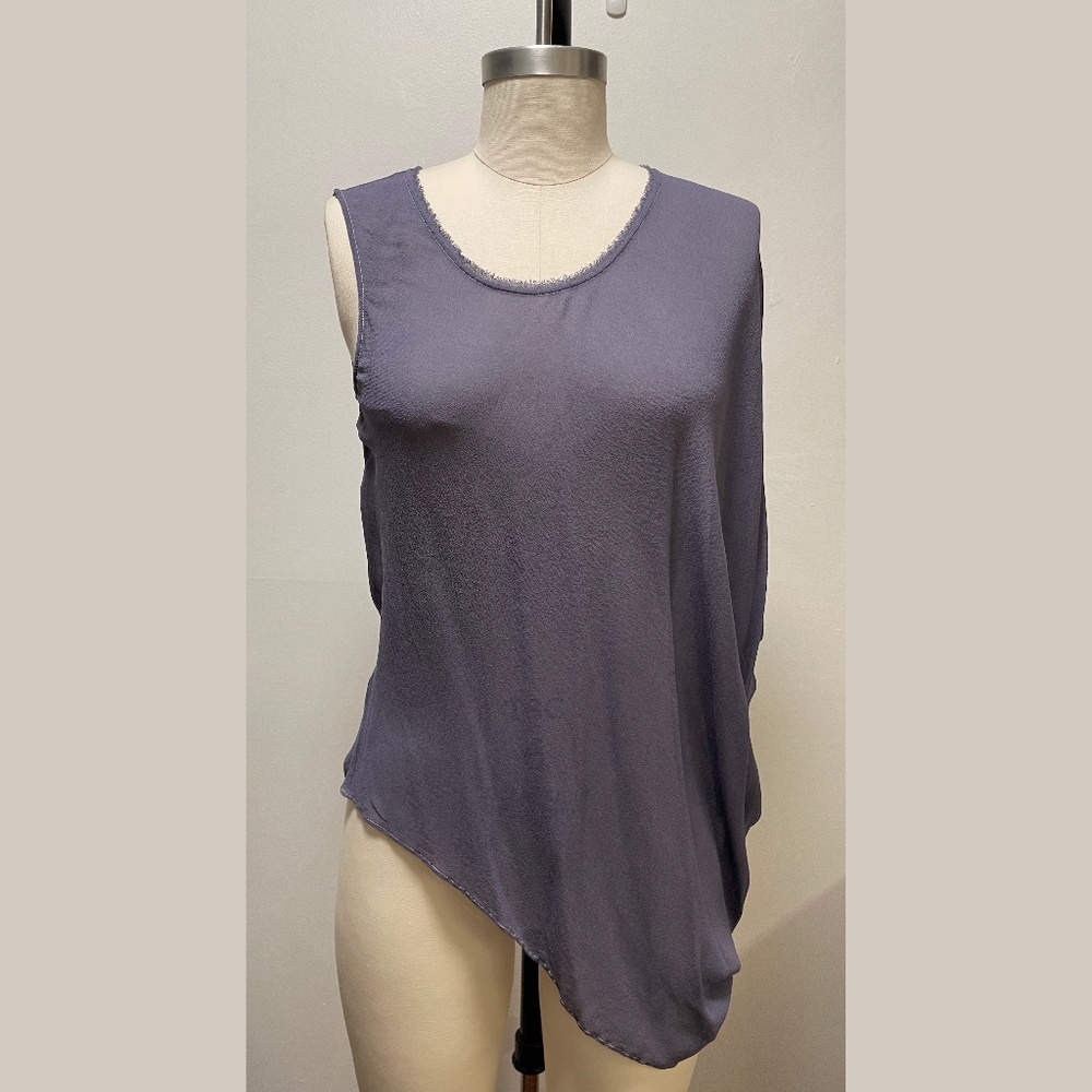 Helmut Lang Silk Top – Lavender Size S